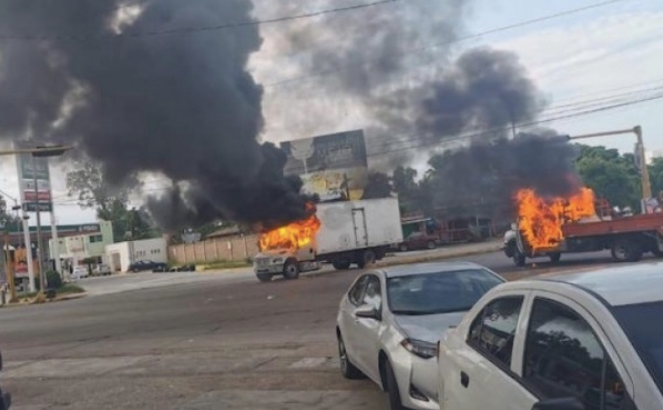 EN VIDEO: Así fue el fuerte tiroteo en Sinaloa durante la captura del hijo de “El Chapo”