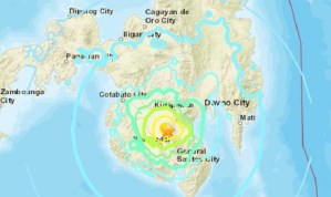 Sismo de magnitud 6,4 sacude la isla Mindanao en Filipinas