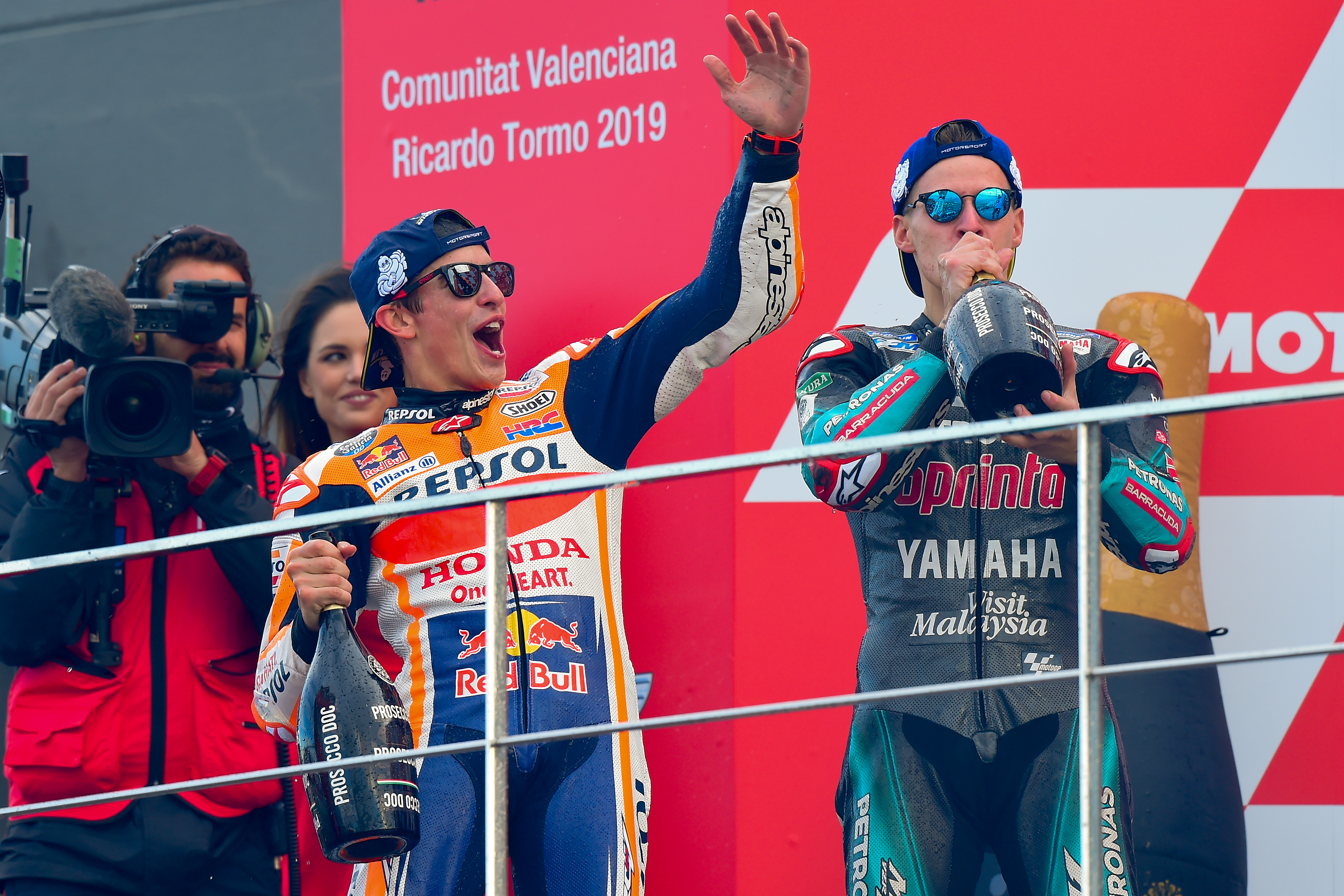 Marc Márquez ganó el Gran Premio de Valencia