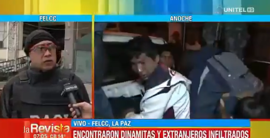 Capturan a tres venezolanos infiltrados para causar caos en Bolivia (VIDEO)