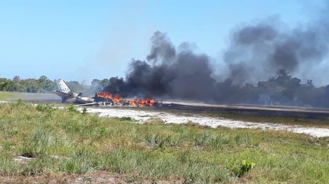 Accidente de una aeronave en Brasil deja un muerto y nueve heridos (Video)