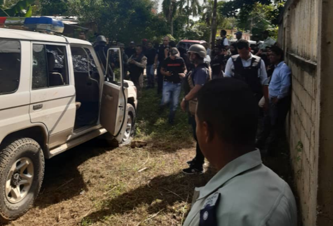 Así dejaron los hampones una unidad del Cicpc tras el fuerte tiroteo en Belén (FOTOS)