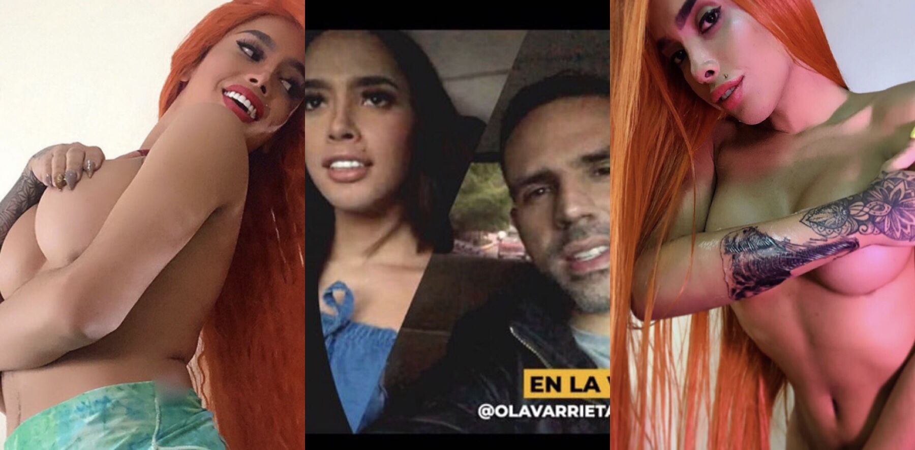 Las FOTOS EXPLÍCITAS de la transexual que estuvo en el carro con Luis Olavarrieta