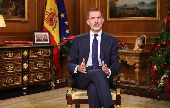 ALnavío: ¿A quién le habló el rey de España en el mensaje de Navidad?