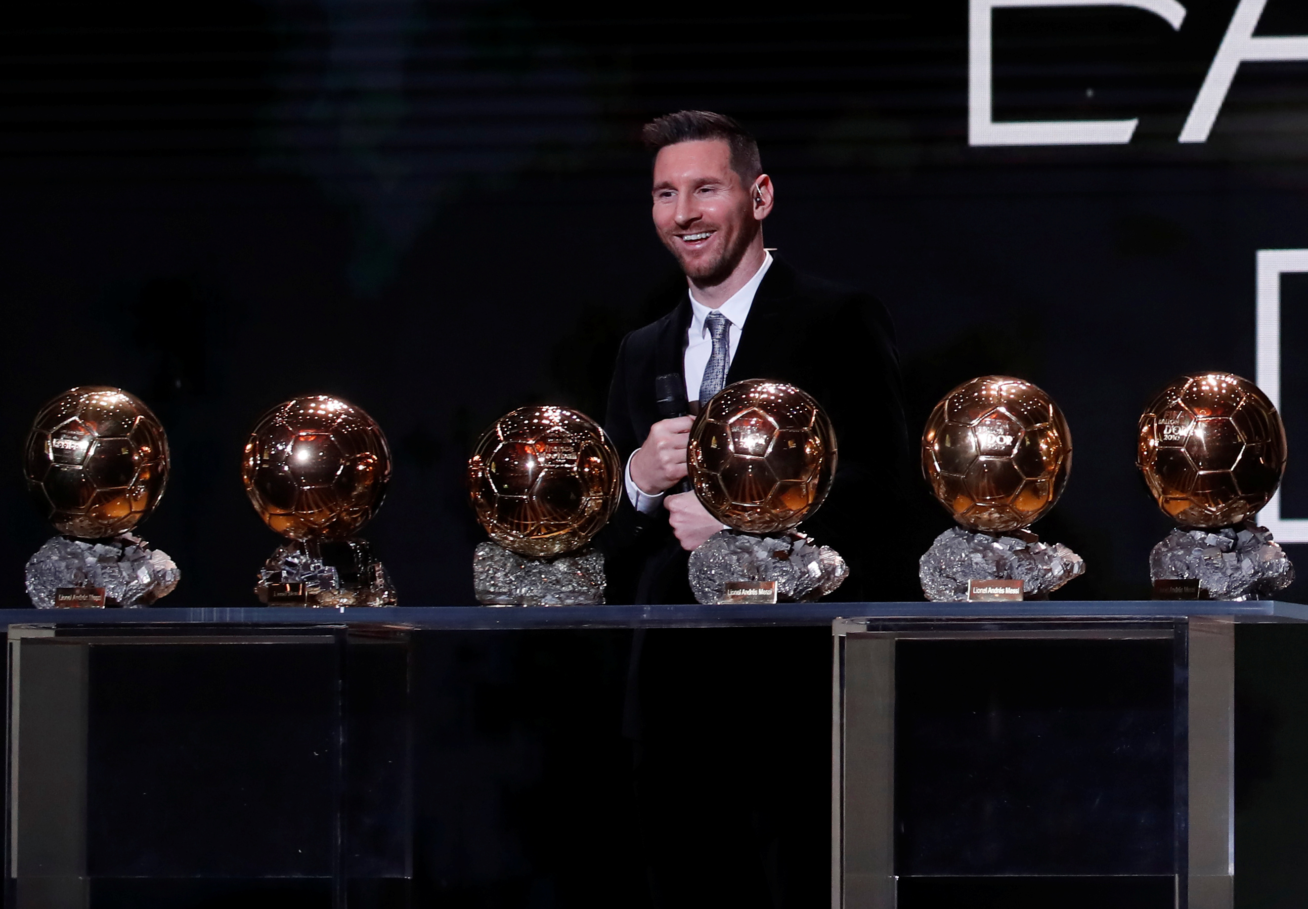 Lionel Messi conquistó su sexto Balón de Oro