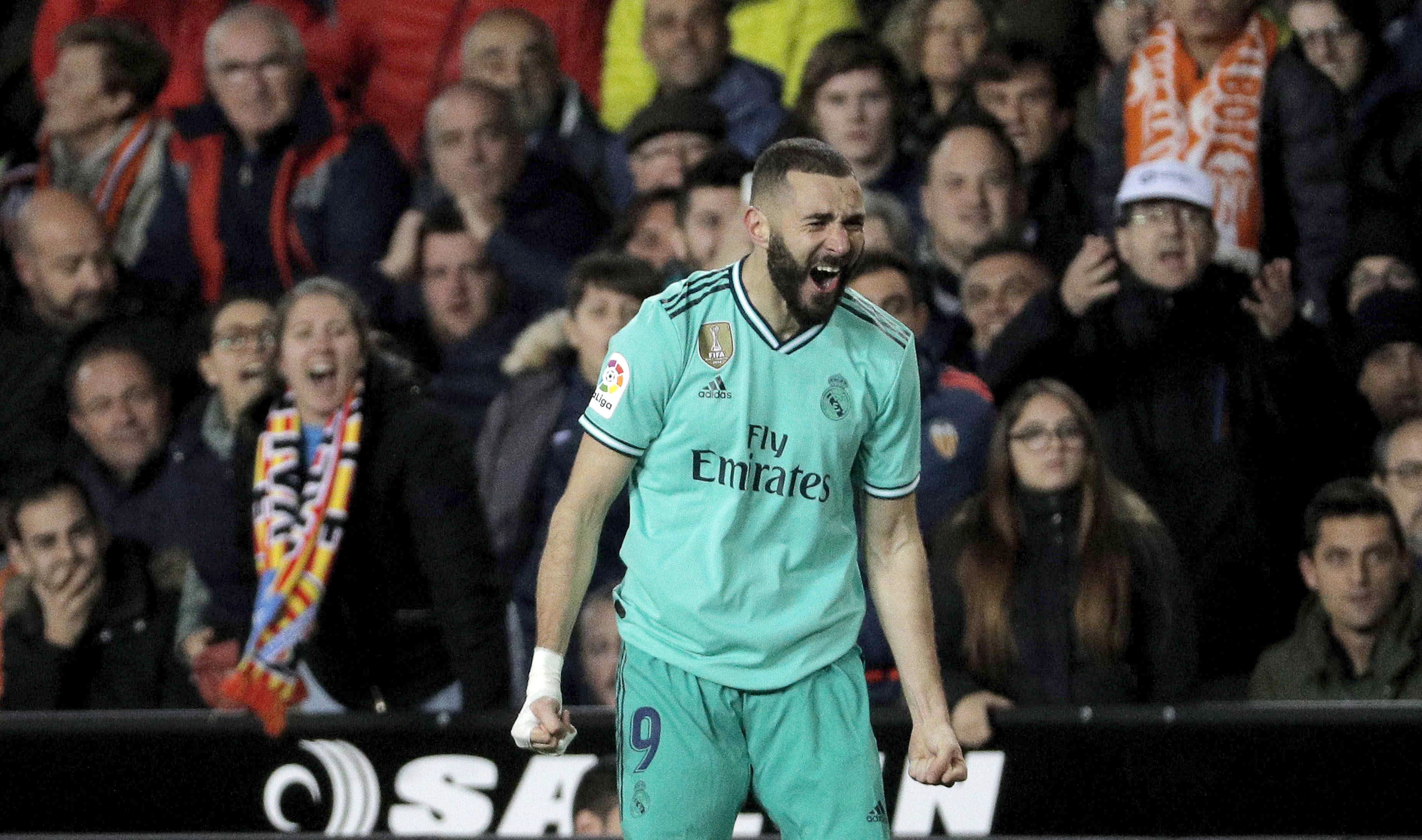 Benzema rescató empate in extremis para Real Madrid ante Valencia (VIDEO)