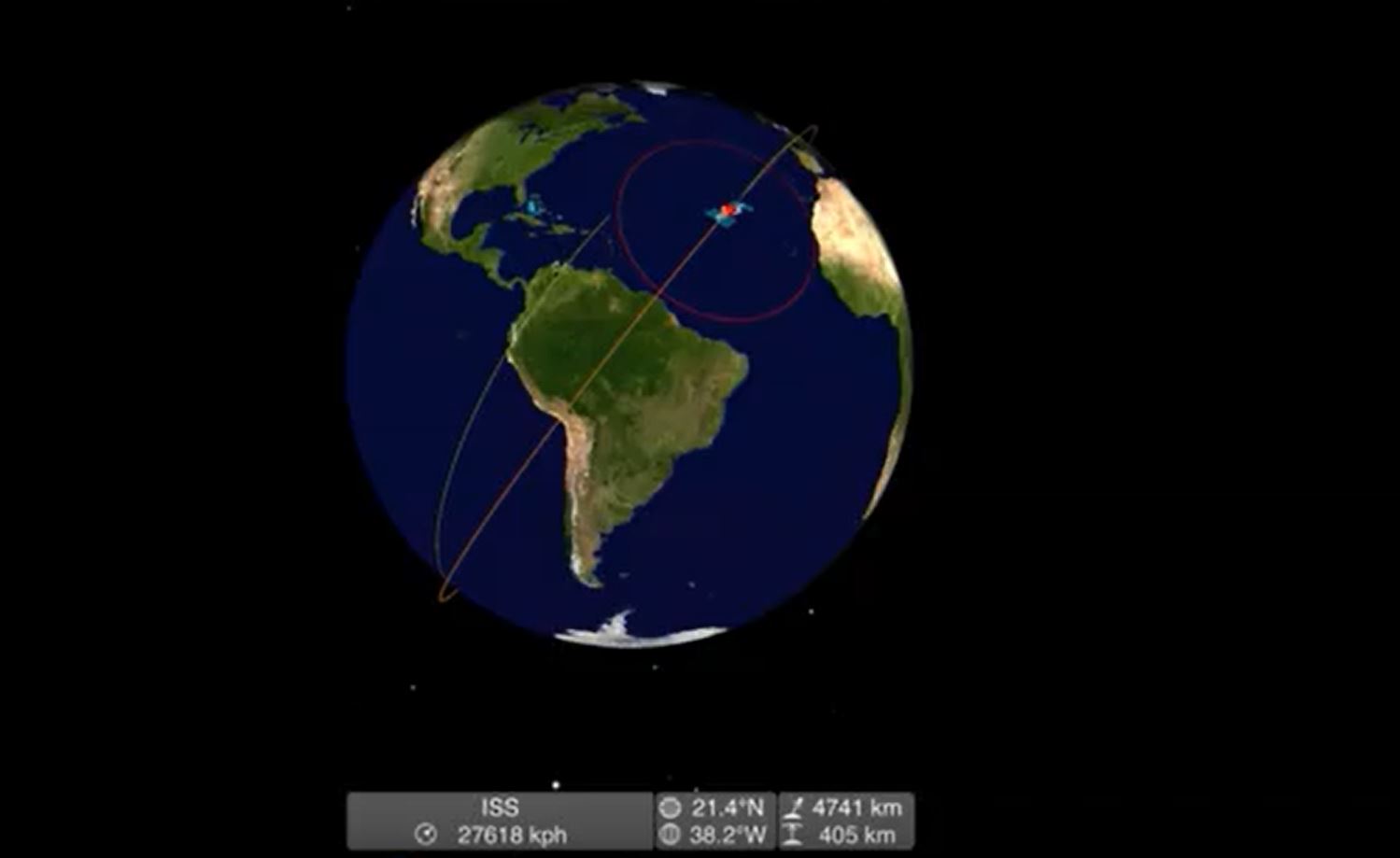 El viaje de Santa monitoreado por astronautas del ISS sigue en vigencia desde 1955