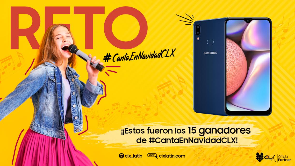 ¡Estos fueron los 15 ganadores de #CantaEnNavidadCLX!