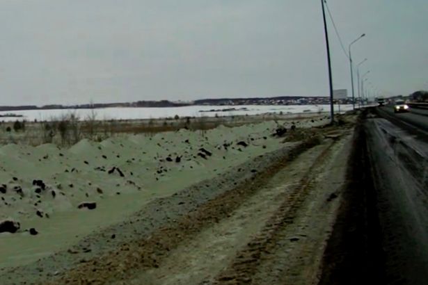 ¿Polvo espacial? La extraña nieve verde que cae sobre Rusia e impactó al mundo (FOTO)