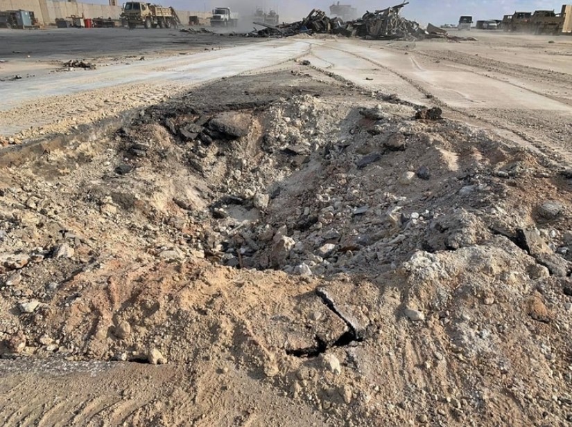 Múltiples cohetes cayeron de nuevo en una base militar de EEUU en Bagdad (VIDEO)