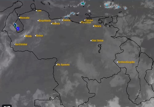 El estado del tiempo en Venezuela este miércoles #8Ene, según el Inameh