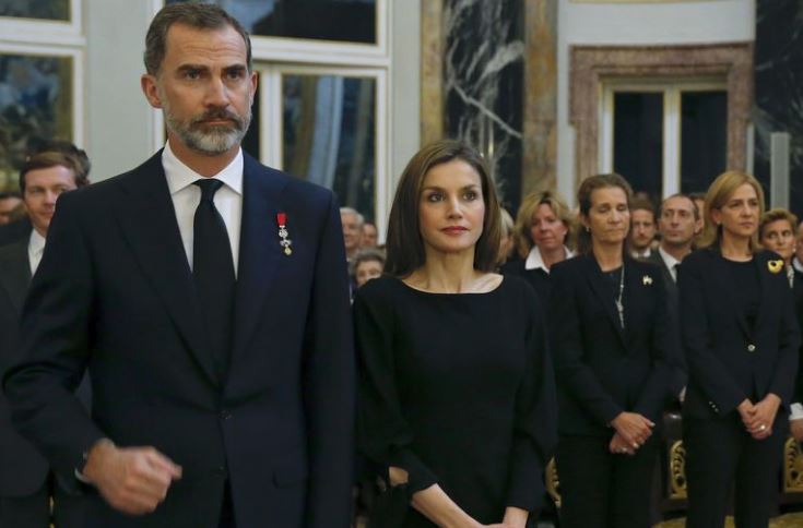 Así despedirán el rey Felipe y la reina Letizia a la infanta Pilar de Borbón