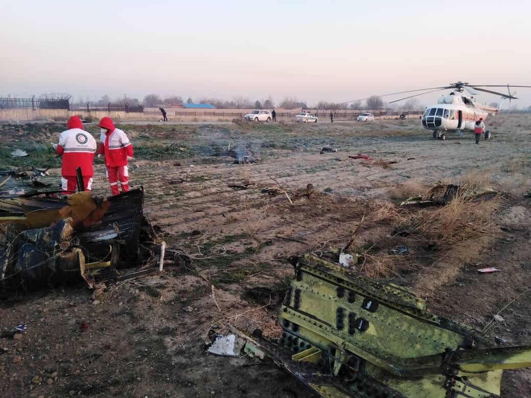 ¡IMPACTANTE! Difunden video que muestra siniestro de avión ucraniano en Irán