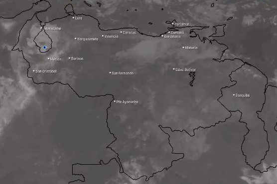 El estado del tiempo en Venezuela este martes #7Ene, según el Inameh