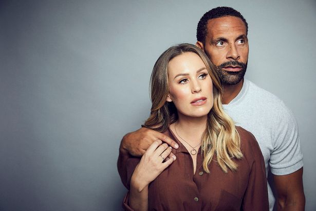 Rio Ferdinand y su esposa Kate (Imagen: PA)