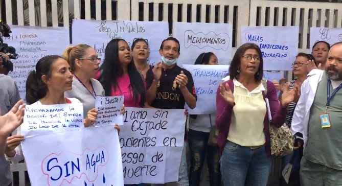 Protestan en el JM de los Ríos para rechazar decisión del régimen de impedir entrada de la Cidh al país #5Feb (Video)