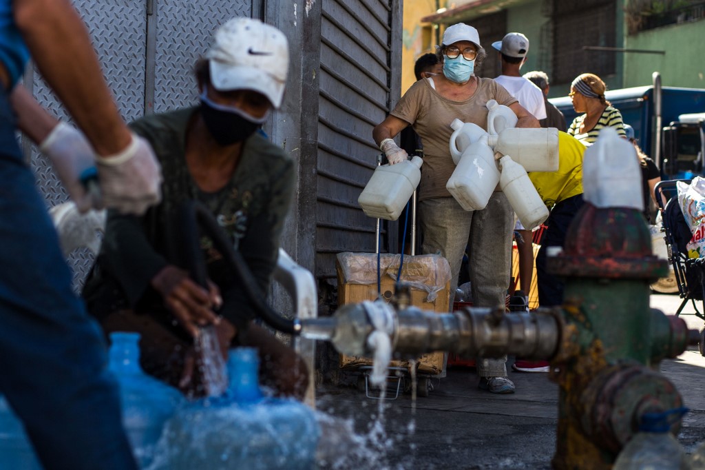 La lucha contra el coronavirus sin agua en Venezuela