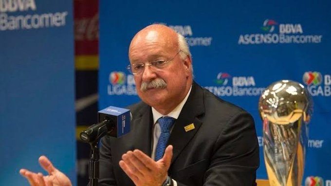 Enrique Bonilla, presidente de la Liga de fútbol mexicano, da positivo en Covid-19