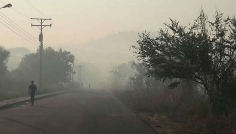 Así se encuentra Puerto Ayacucho tras intensos incendios #5Mar (Fotos)