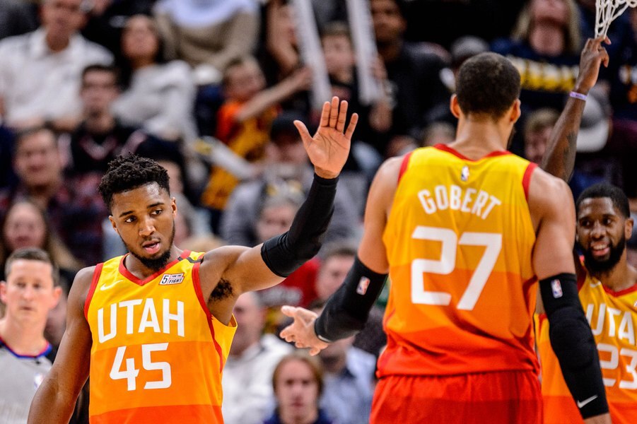 Jugadores NBA Rudy Gobert y Donovan Mitchell se recuperan del coronavirus