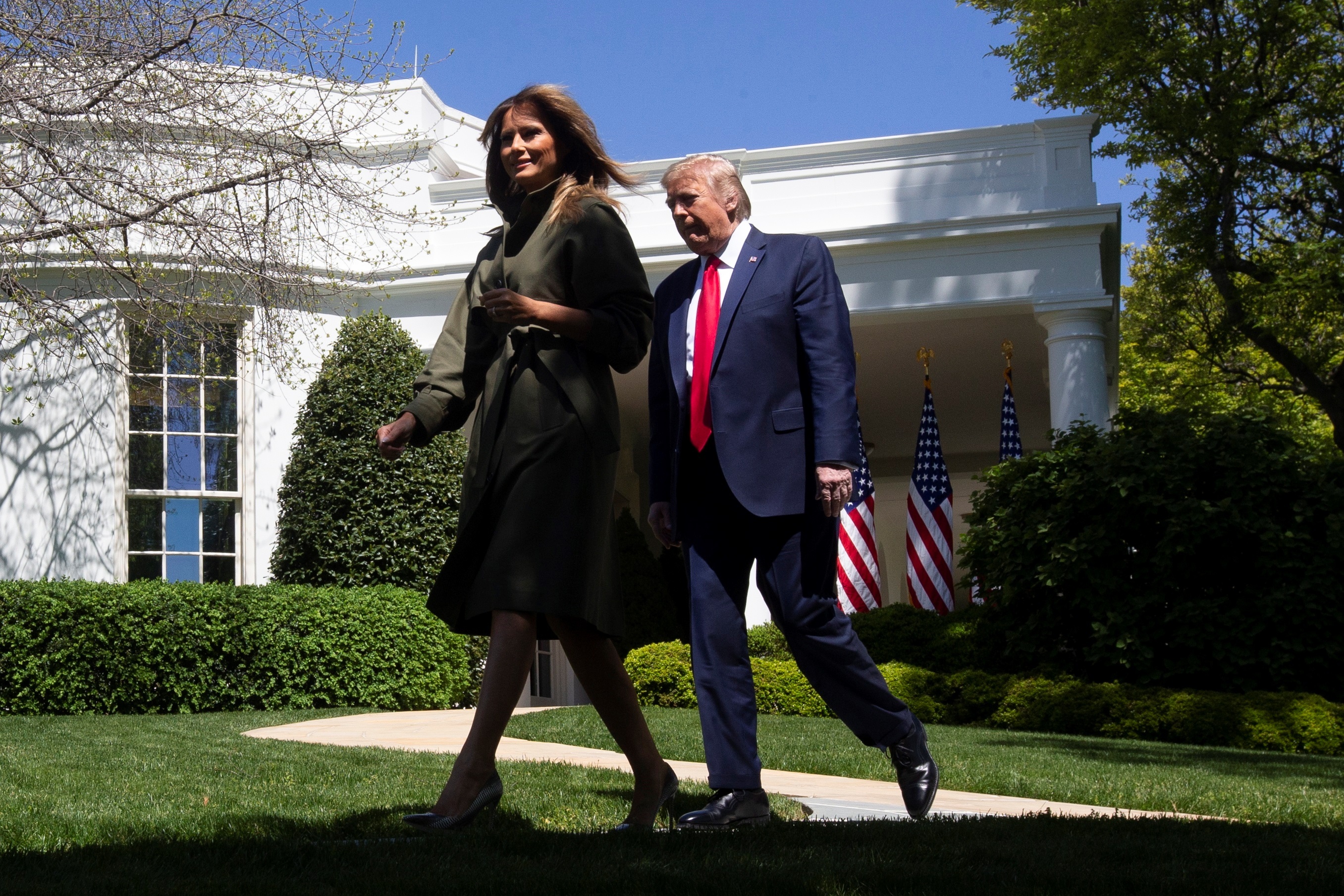 Donald Trump y su esposa entraron en cuarentena mientras espera resultados de test de Covid-19