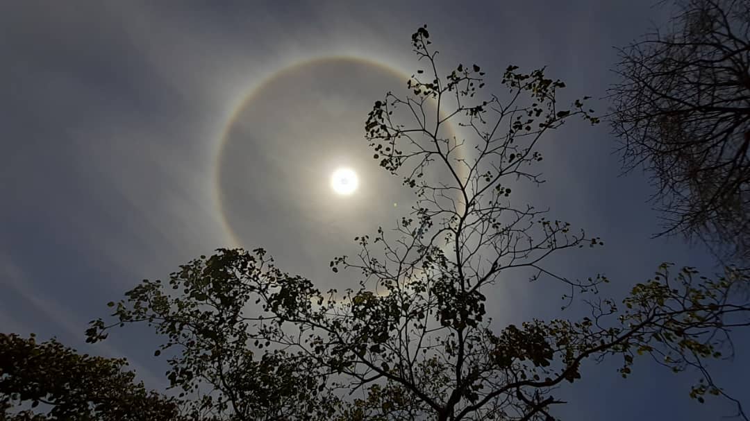 Un Halo Solar se observó en varios estados del país este #5Abr (FOTOS)