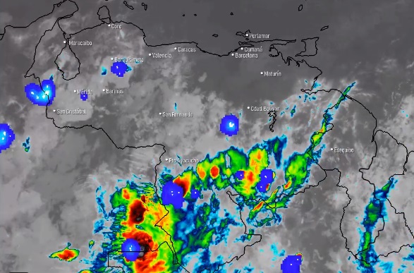 El estado del tiempo en Venezuela este #3Abr, según Inameh