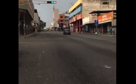Así se encuentra el centro de San Cristóbal este lunes #13Abr (Video)