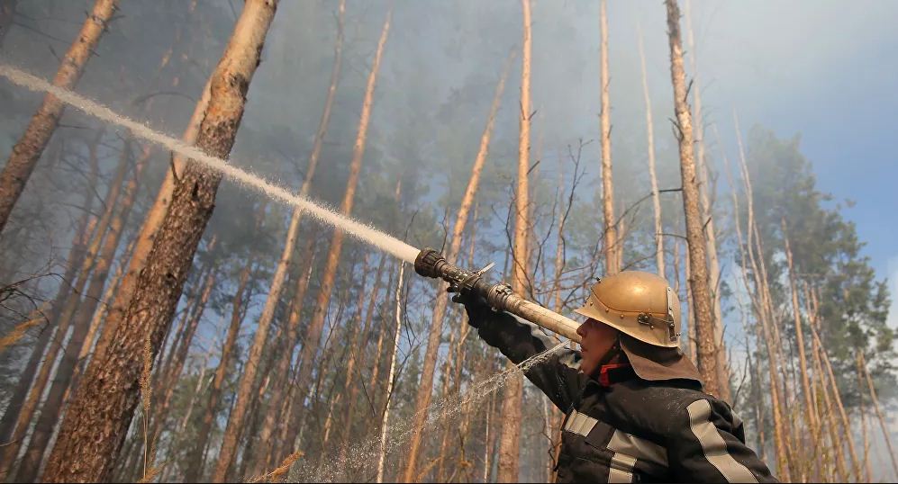 Extinguieron el incendio que amenazaba los depósitos radioactivos de Chernóbil