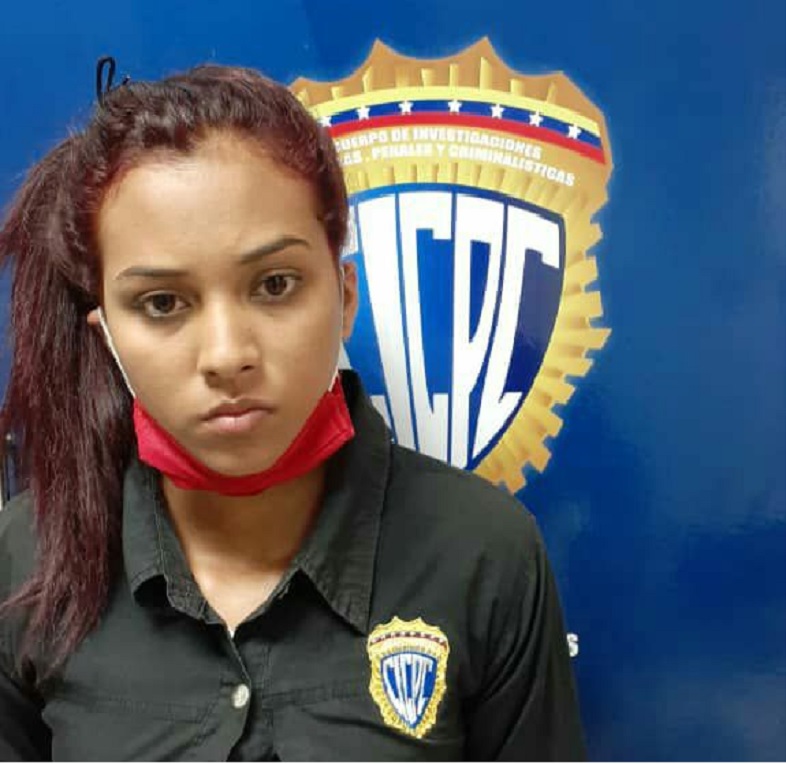 Detienen a muchacha de 20 años por querer echar gasolina vestida de Cicpc