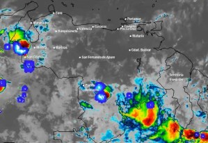 El estado del tiempo en Venezuela este miércoles #13May, según el Inameh