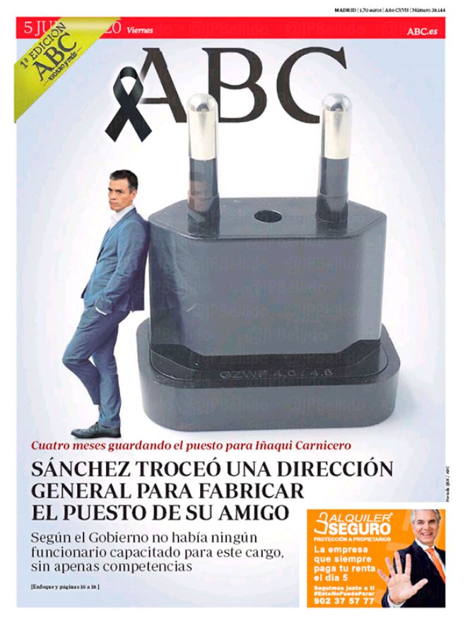 Portadas de la prensa internacional de este viernes 5 de junio de 2020