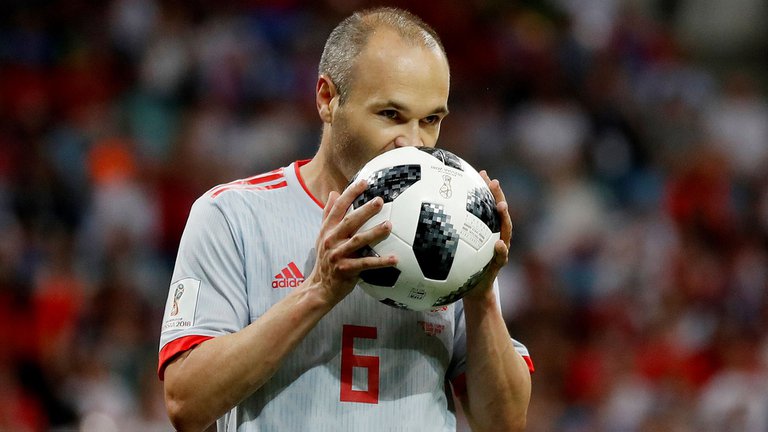 Andrés Iniesta reveló en qué piensa justo antes de recibir un pase