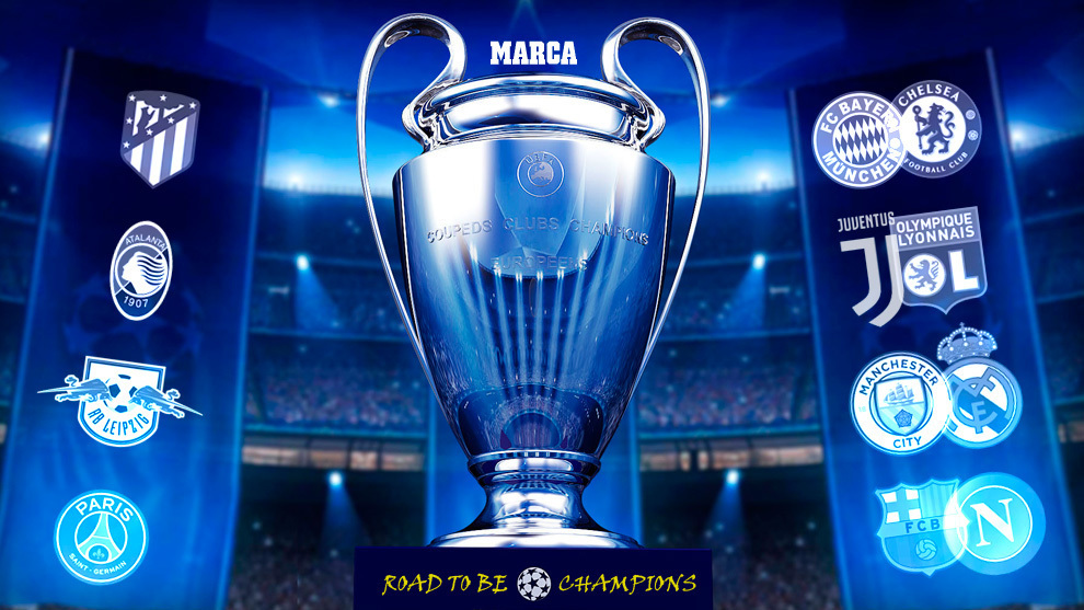 Así quedó definido el sorteo de los cuartos de final y las semifinales de la Uefa Champions League 2019/2020