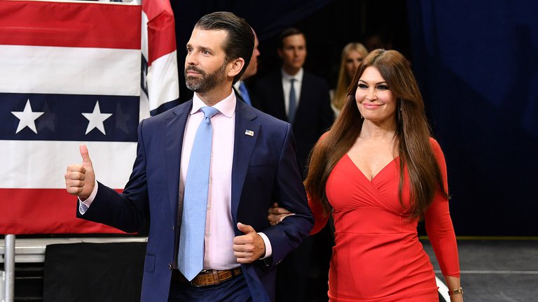 La novia de Donald Trump Jr, contagiada de coronavirus