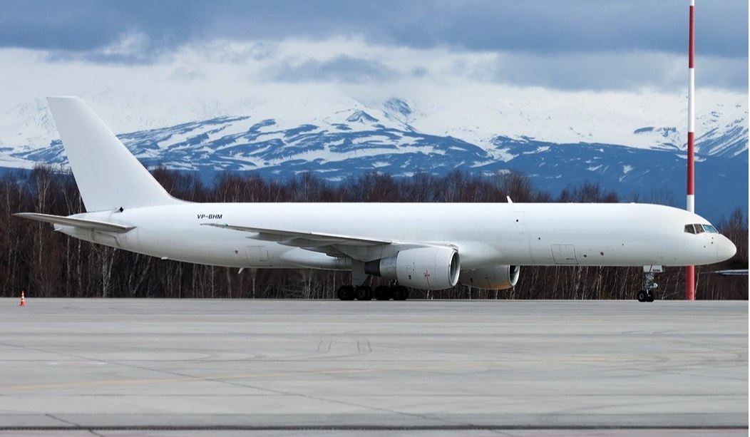 Avión de carga ruso aterriza en Maiquetía procedente de África Occidental