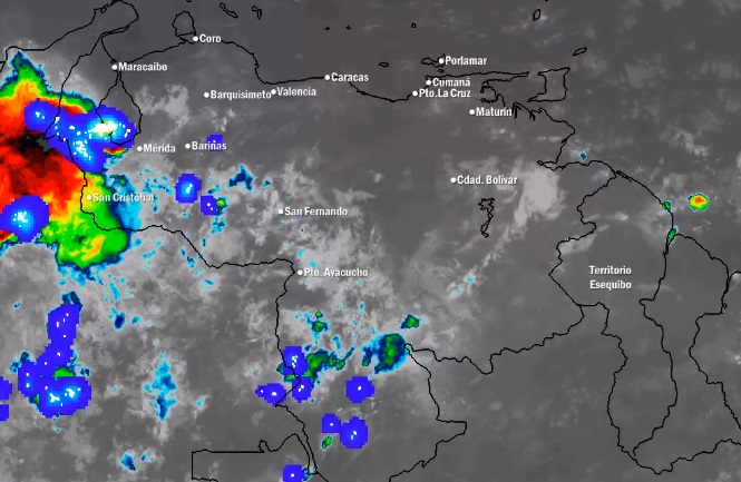 El estado del tiempo en Venezuela este jueves #9Jul, según el Inameh