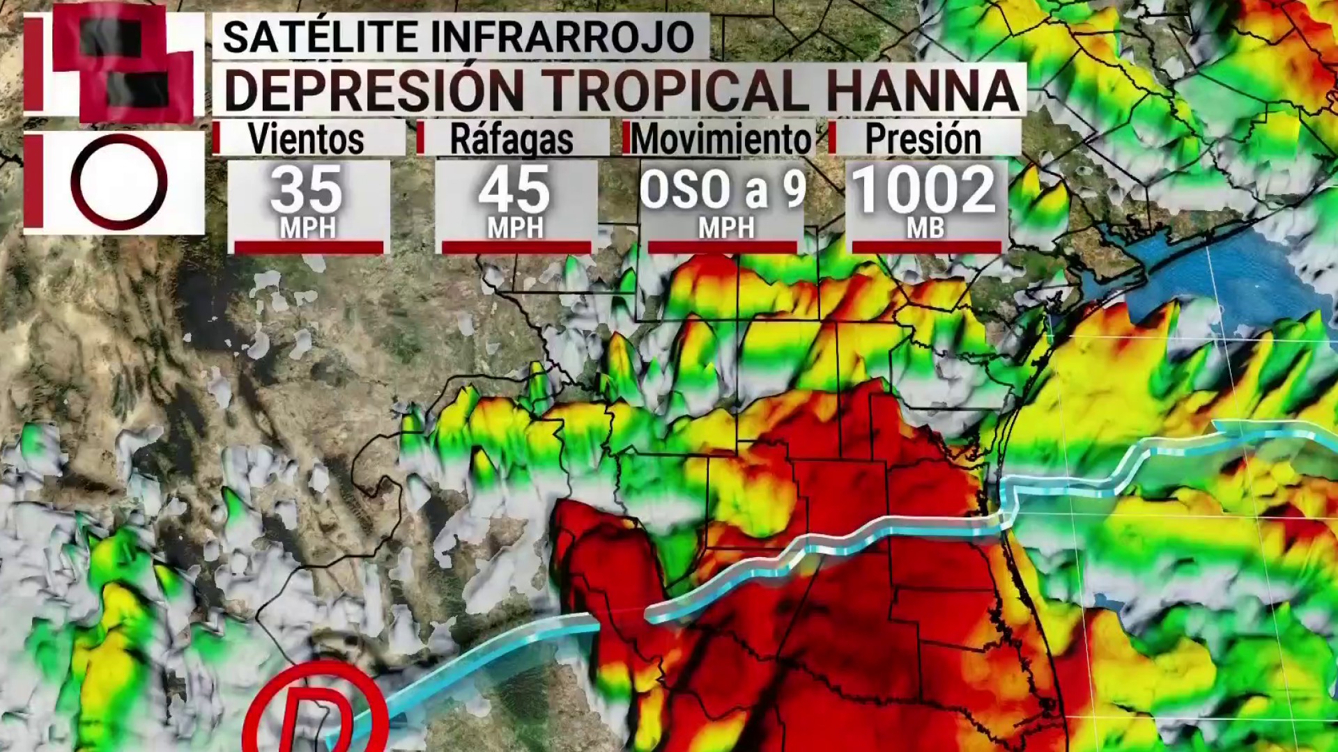 La tormenta tropical Isaías dejará fuertes lluvias y peligroso oleaje en Florida