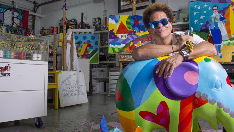 ¡La encontraron! Esta fue la mujer que destrozó la costosa escultura a Romero Britto