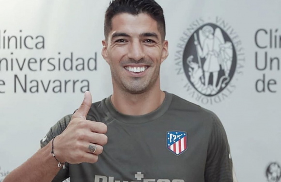 Luis Suárez ya es oficialmente del Atlético de Madrid