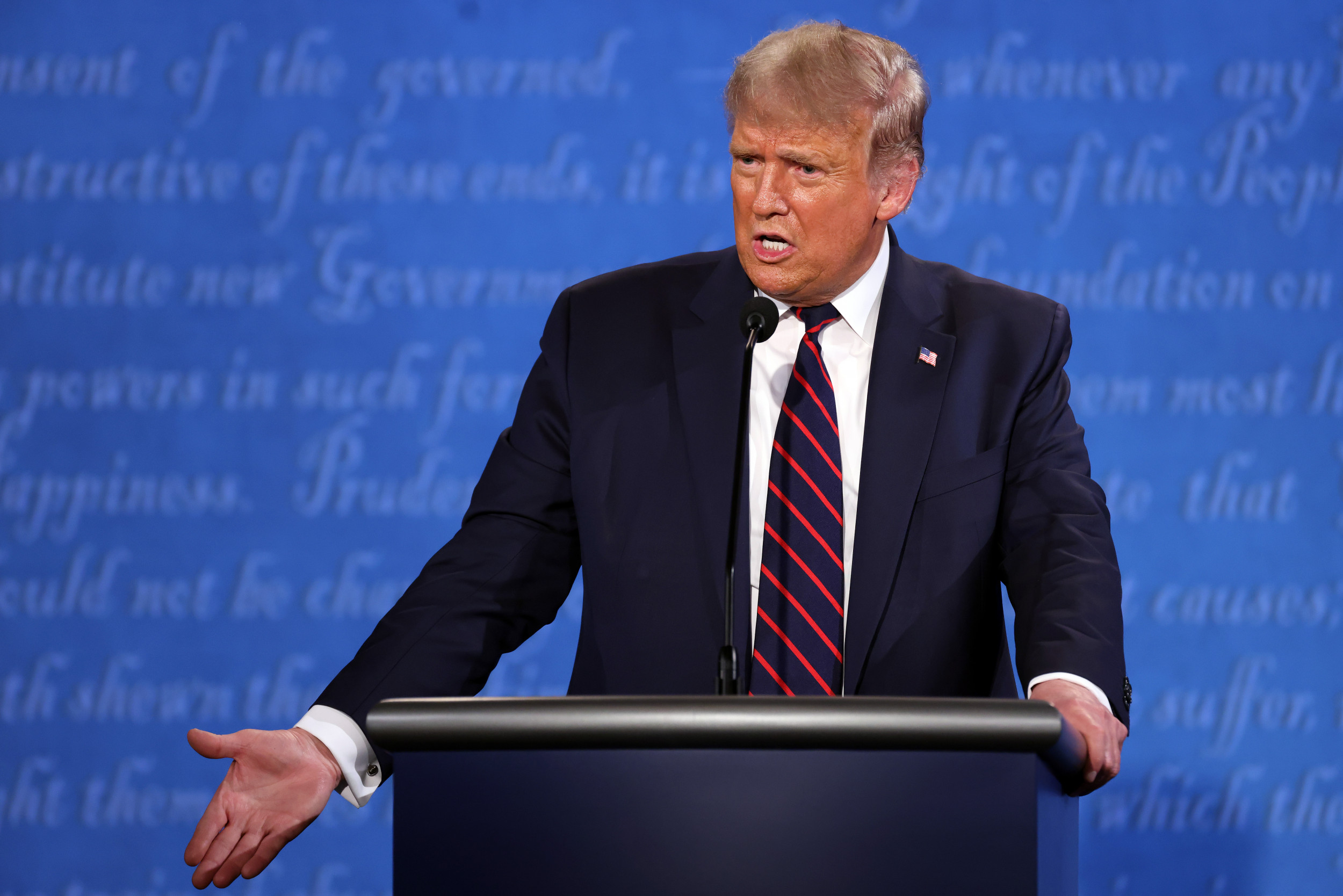 El 66 % de los estadounidenses de habla hispana asegura que Trump ganó el debate