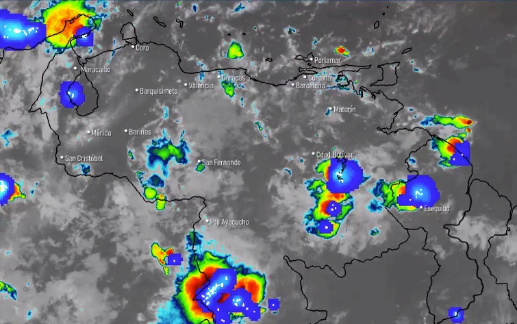 El estado del tiempo en Venezuela este jueves #10Sep, según el Inameh