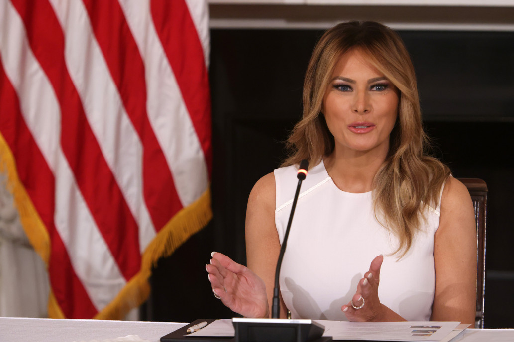 Melania Trump habla sobre su estado de salud tras el diagnóstico por Covid-19