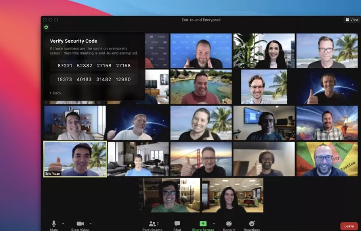 Más seguridad: Zoom comienza a implementar el cifrado de extremo a extremo en su aplicación de videollamadas