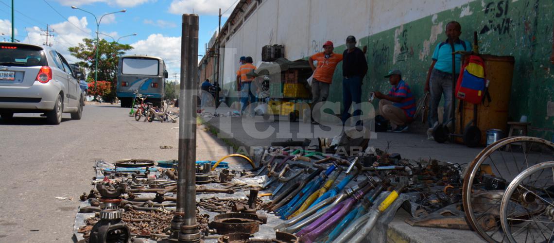 En Venezuela las chatarras o repuestos usados son la opción a la crisis