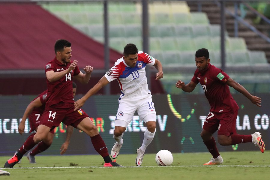 Luis Mago marcó el primer GOLAZO de la Vinotinto contra Chile (Video)