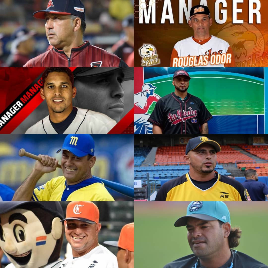 Estos son los manager que dirigirán a los equipos en la temporada de la Lvbp 2020-2021