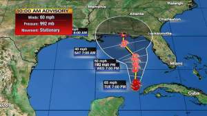 La tormenta tropical ETA continua tocando Florida