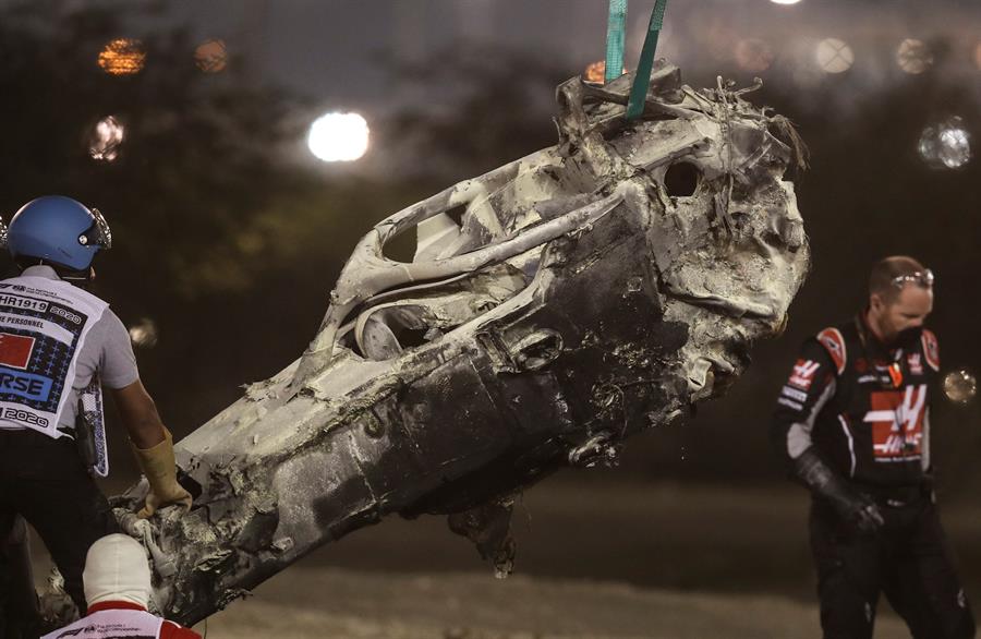 Grosjean podría salir del hospital este #1Dic