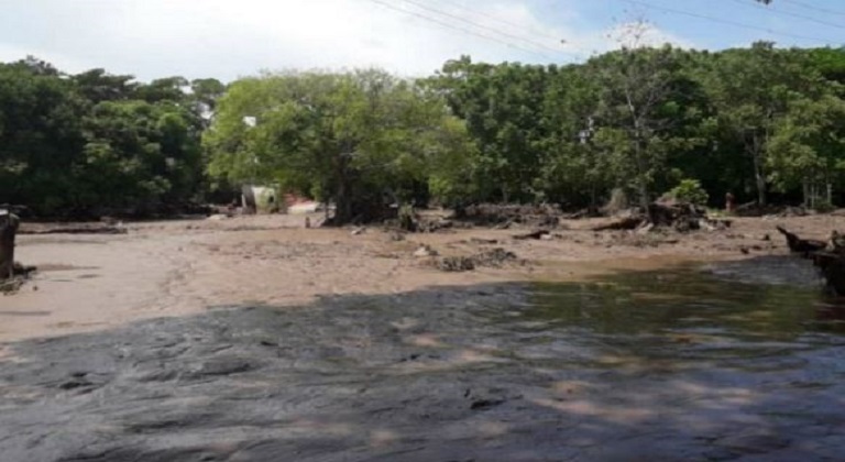 Siete comunidades de la Sierra de Perijá incomunicadas tras fuertes lluvias